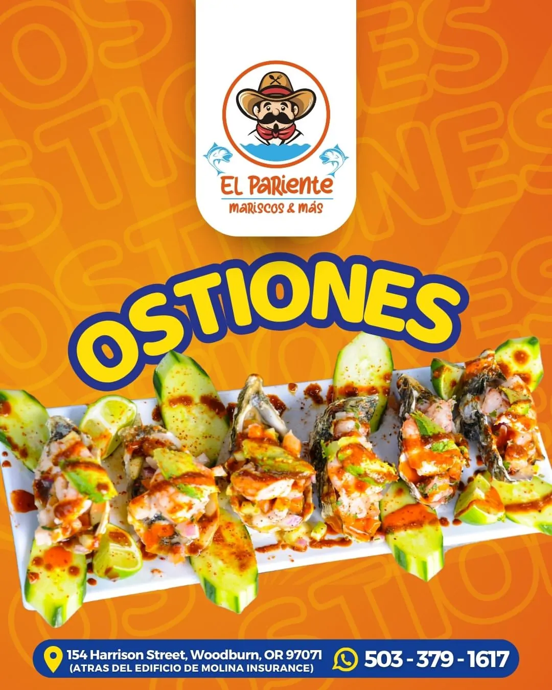 Ostiones Frescos Preparados